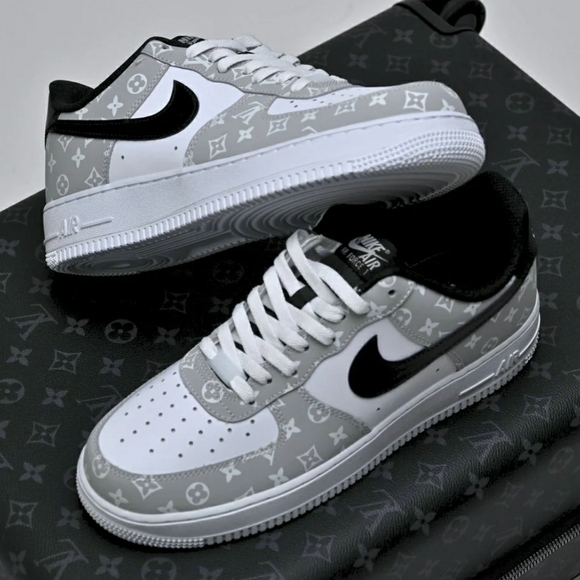 Custom LV Nike Af1's - Picture 1 of 3